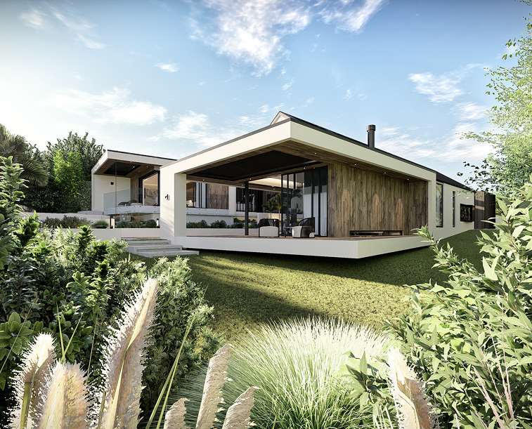 Architectural 3D render of Aurum